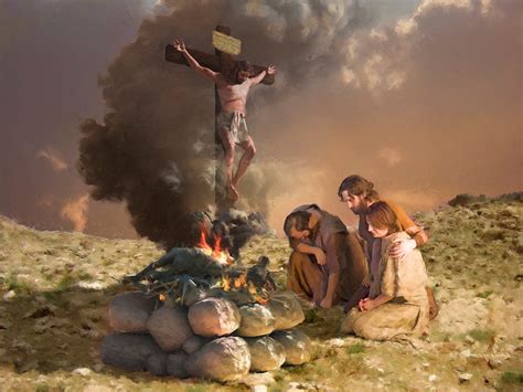 La Crucifixion d'Eliseu: Exploration Chromatique d'un Sacrifce Divin!