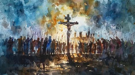 La Crucifixion d'une intensité émotionnelle brute et d'une beauté saisissante!