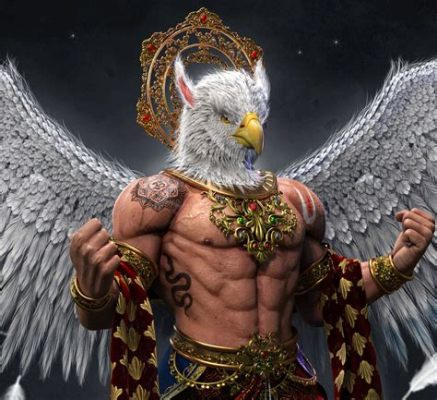  Le Garuda dansant : Un mélange envoûtant de mythologie et de grâce sereine !