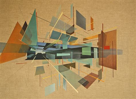  The Songbird's Lament:  A Journey Through Abstract Geometry and Vivid Emotional Expression